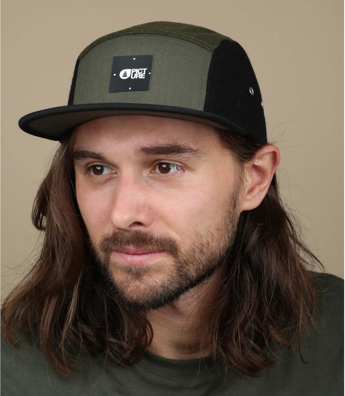 5 panel negro verde Picture Pionner 5 Panel black army green 5 panel negro verde Picture Pionner 5 Panel black army green